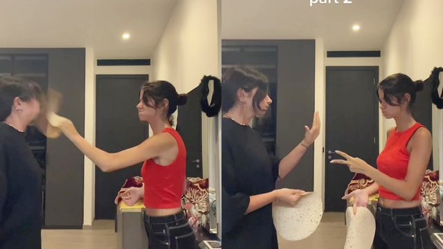 *The last one was personal!* Girls don't hold back while trying the Tortilla Slap Challenge
