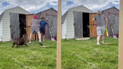 Girl's plan to throw water at friend backfires on her *She got SUPER-SOAKED!*