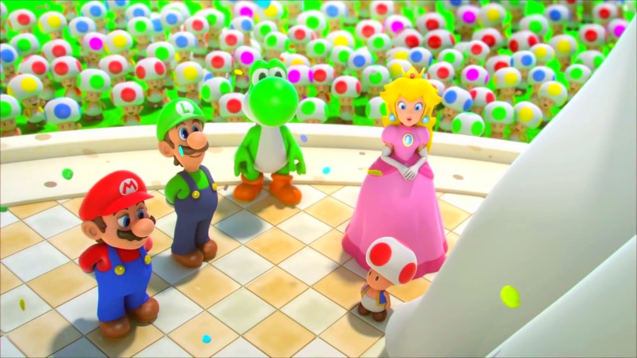 SUPER HERO MARIO vs. PLAYGROUND RABBIDS Skit! FGTEEV plays Mario + Rabbids Kingdom Battle (Switch)