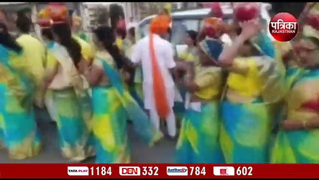 कलश यात्रा निकली तो श्याममय हुआ गुलाबी शहर, नाचते, भजन गाते निकले श्रद्धालु... देखिए VIDEO