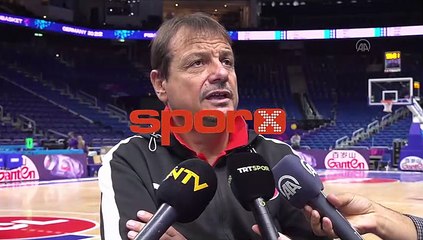Ergin Ataman: "Larkin Fransa maçında yok"