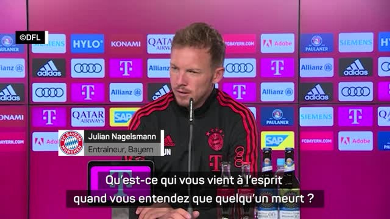Décès d'Elizabeth II - Nagelsmann : "Cela touche forcément"