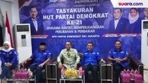 Anies Hadiri Perayaan HUT ke-71 Partai Demokrat di Jakarta, Kader Bernyanyi: Siap Bersama