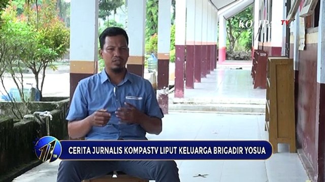 Di Balik Liputan Keluarga Yosua, Ada Jurnalis Kompas TV yang Berjuang Tempuh Rute 4 Jam Setiap Hari