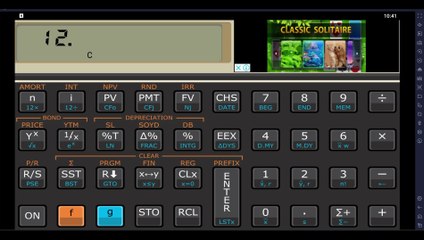 CALCULADORA FINANCEIRA HP12C - CONVERTENDO PARA TAXA EQUIVALENTE