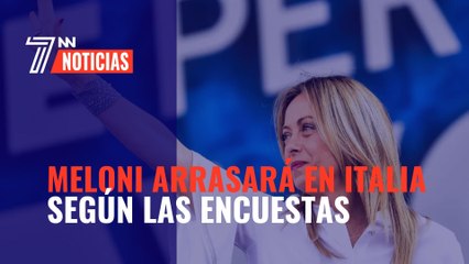 Giorgia Meloni arrasará en Italia según las encuestas