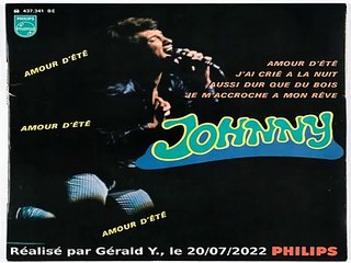 Johnny Hallyday_Je m'accroche à mon rêve (Clip 1967)