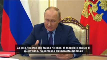 Putin: Russia pronta ad esportare 50 milioni tonnellate di grano