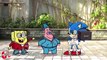 Oh, noo Knuckles BREAKS Sonic's LEG Sonic in Real Life Funny Animation and Happy Ending