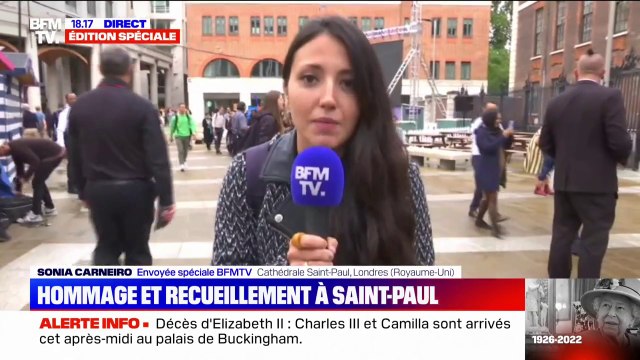 2000 personnes arrivent à la cathédraleHommage à Elizabeth II: 2000 personnes arrivent à la cathédrale Saint-Paul de Londres Saint-Paul de Londres pour une cérémonie en hommage à Elizabeth II