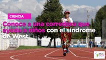 Conoce a una corredora que ayuda a niños con el síndrome de West