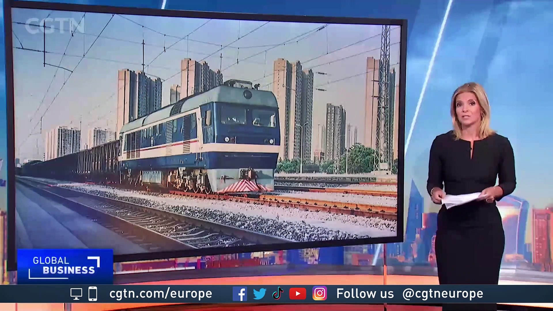 10,000th China-Europe train arrives in Germany - video Dailymotion