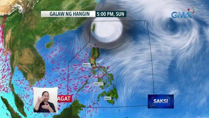 Bagyong Inday, patuloy ang paglakas habang nasa loob ng PAR | Saksi