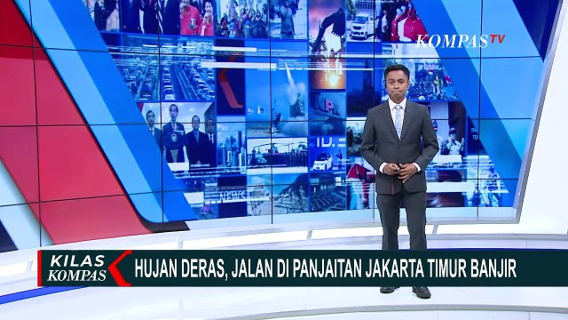 Hujan Deras Guyur Jakarta, Akibatkan Jalan di Panjaitan Jakarta Timur Terendam Banjir