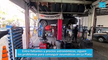 Entre faltantes y precios astronómicos, siguen los problemas para conseguir neumáticos en La Plata