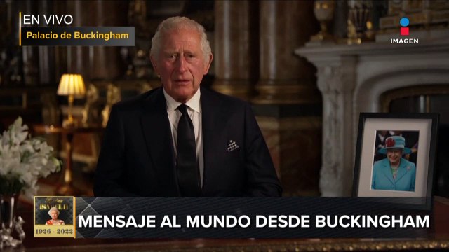 El mensaje del rey Carlos III tras a muerte de la reina Isabel II