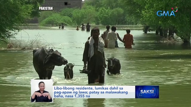 Libo-libong residente, lumikas dahil sa pag-apaw ng lawa; patay sa malawakang baha, nasa 1,355 na | Saksi