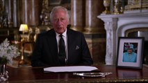 King Charles III makes first televised address to the nation