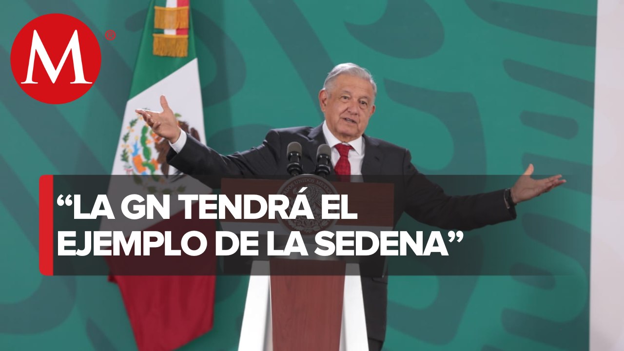 AMLO agradece a legisladores por aprobar reforma a la Guardia Nacional