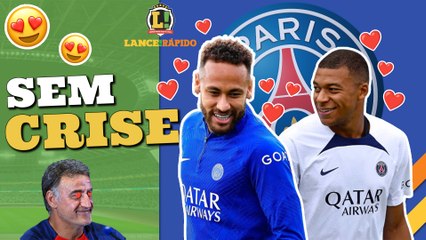 LANCE! Rápido: Galtier fala sobre relação de Neymar e Mbappé, sugestão de mudança na Liberta e mais!