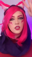 Maquiadora brasileira se transforma em Xayah do LoL