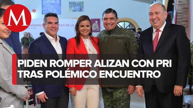 Se reúnen diputados del PRI con Luis Cresencio tras la ruptura con PAN y PRD
