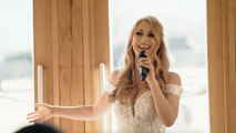 Bride Sings Disney Parody Song As Wedding Speech | Happily TV