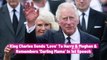 King Charles Sends ‘Love’ To Harry & Meghan & Remembers ‘Darling Mama’ In 1st Speech