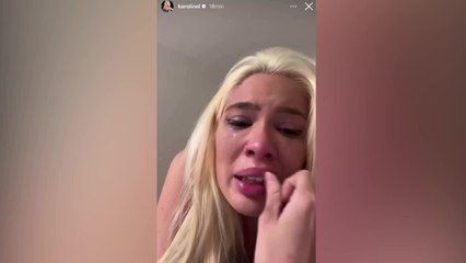 La primera reacción de karoline tras la demanda de Militao