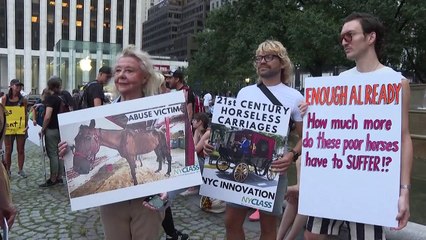 هل اقتربت نهاية عربات الخيول الشهيرة في نيويورك؟