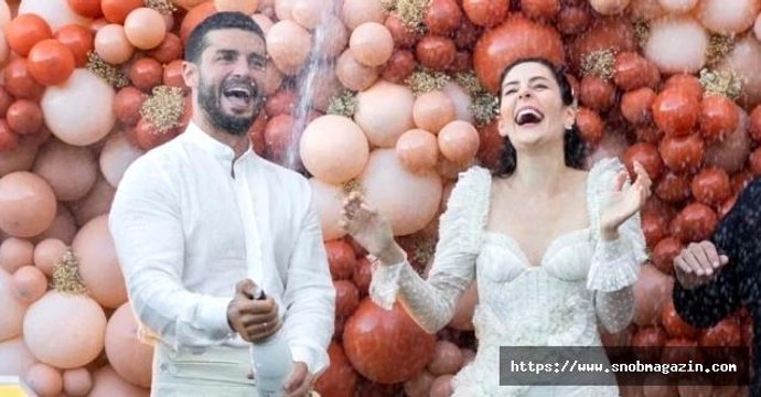 Berk Oktay ve Yıldız Çağrı Atiksoy Nikah Kıydı