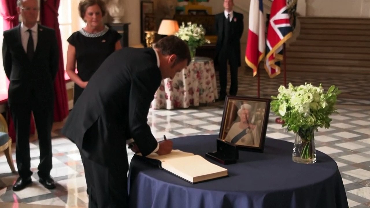 Macron: 'Elizabeth II foi a rainha'