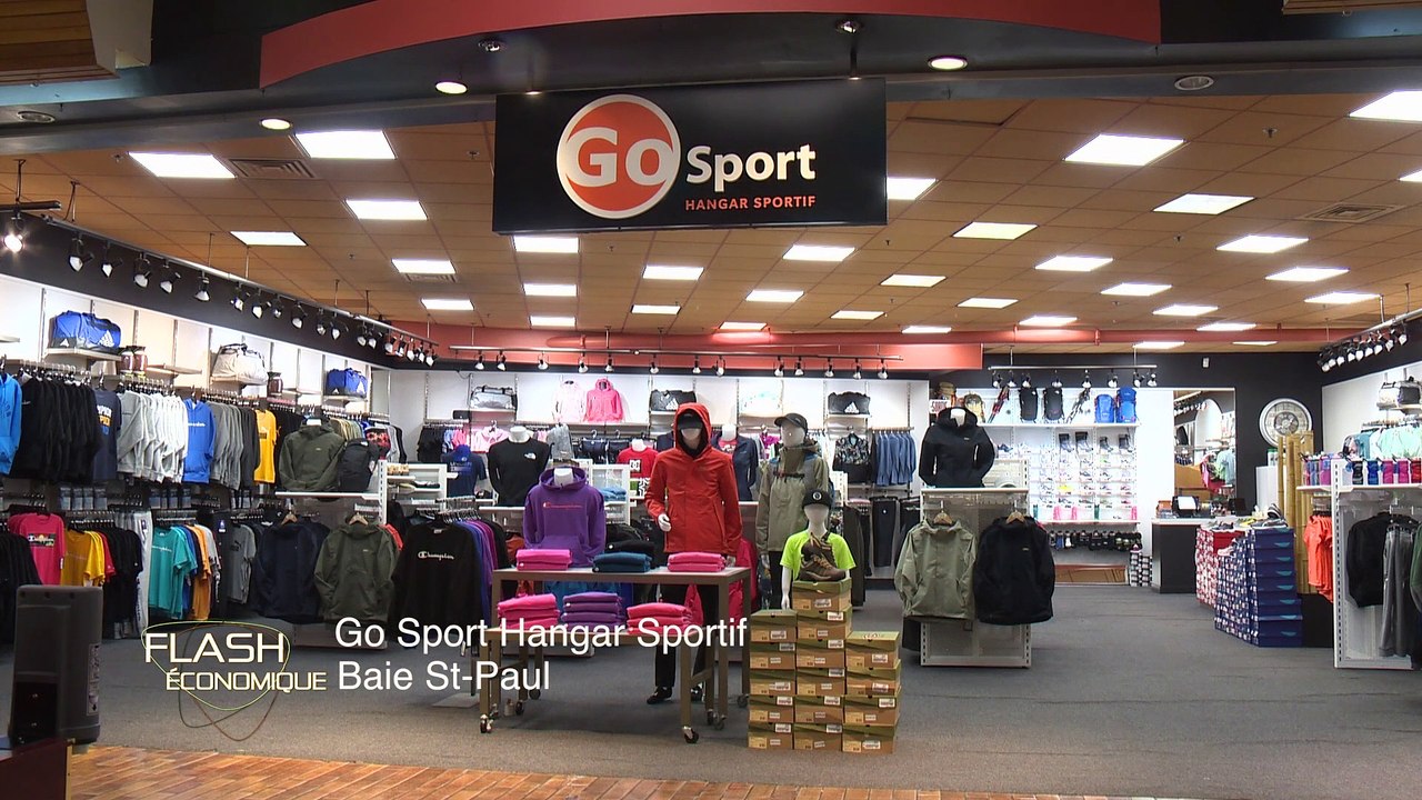 Flash économique | Go Sport Hangar Sportif à Baie-St-Paul