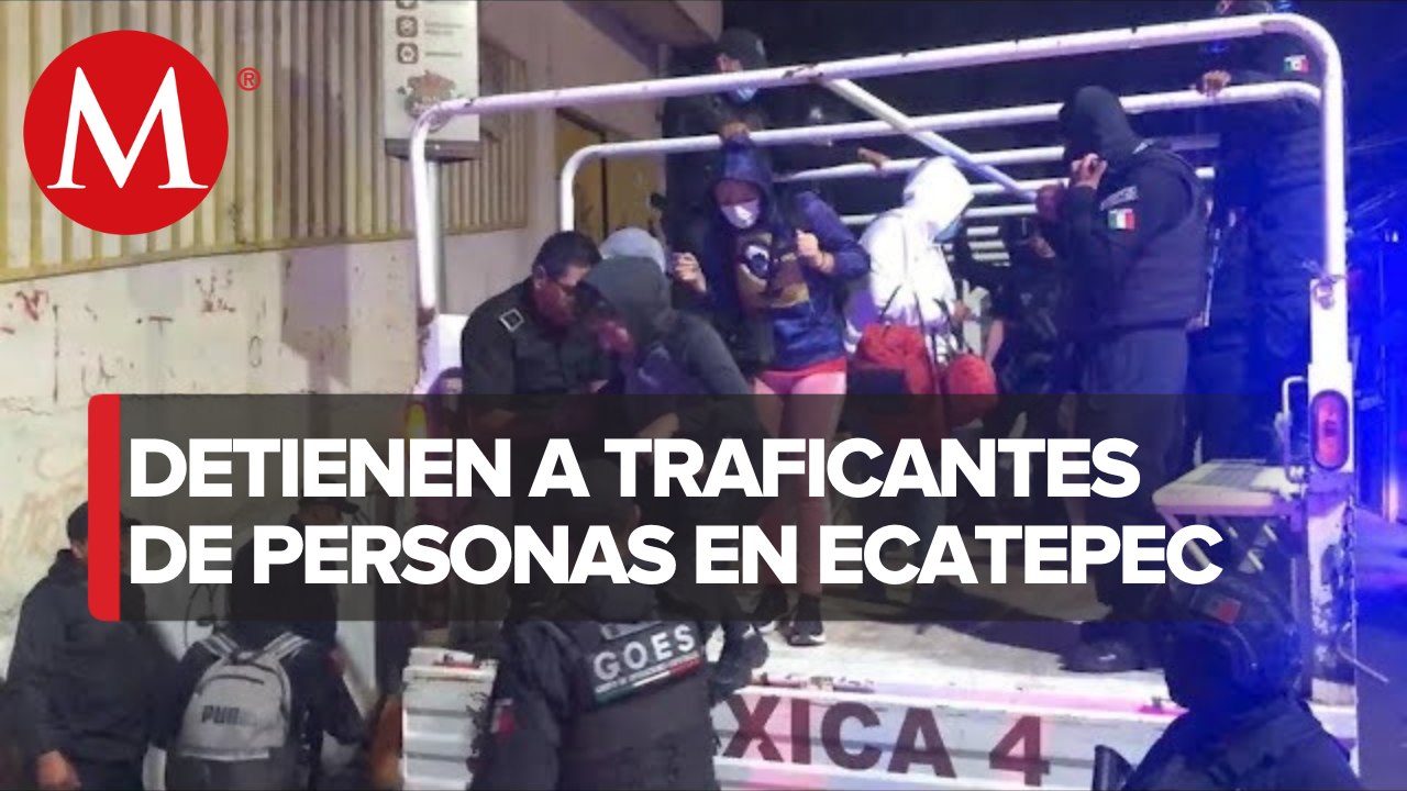 Rescatan a 23 migrantes en Ecatepec y desarticulan banda de “polleros”