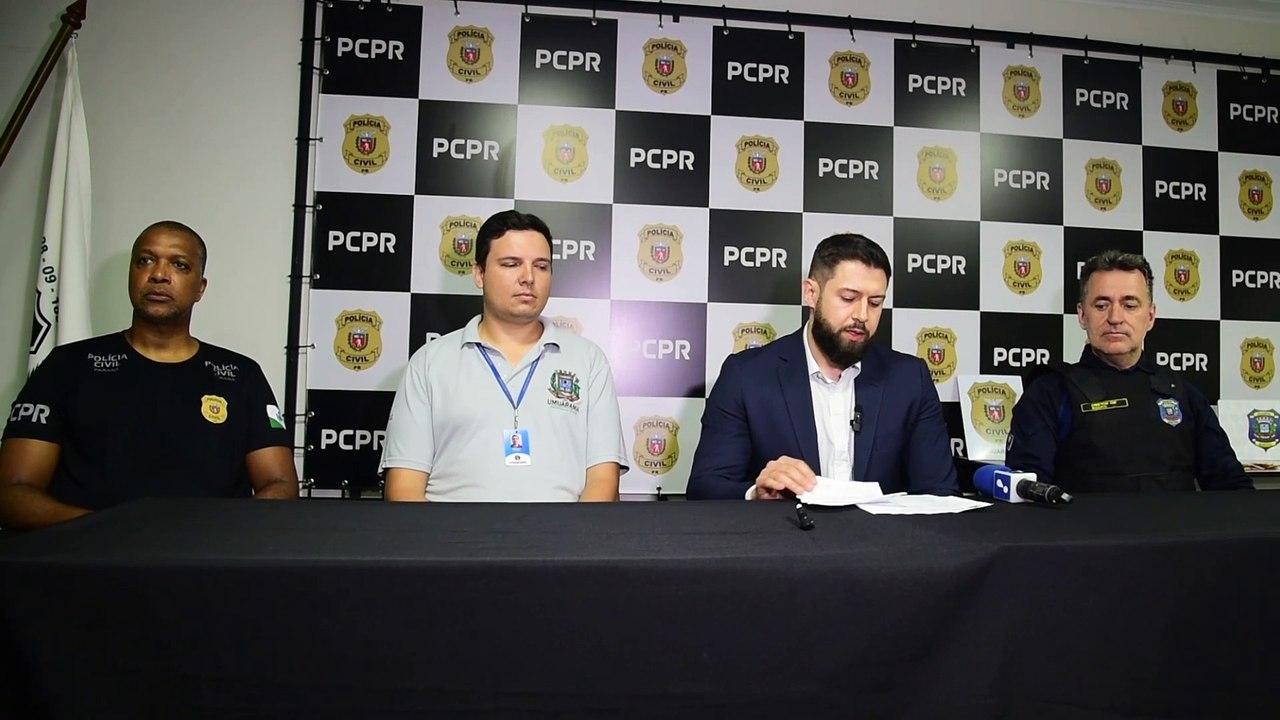 Operação da Polícia Civil em Umuarama termina com dois presos e diversas apreensões