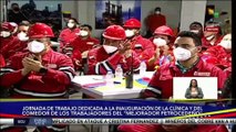 Presidente Nicolás Maduro sostiene encuentro con trabajadores de la estatal venezolana PDVSA