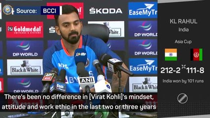 'Obsessed with numbers' - Rahul praises Kohli's mindset