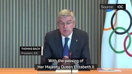 The sporting world pays tribute to Queen Elizabeth II