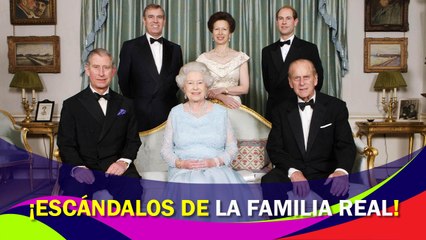 Reina Isabel II: Los escándalos de la familia real