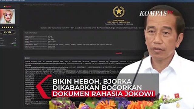 Bikin Heboh, Hacker Bjorka Klaim Bocorkan Dokumen Rahasia Diduga Milik Presiden RI