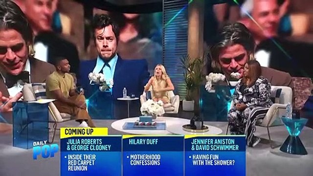 Harry Styles JOKES About Spitting on Chris Pine _ Daily Pop _ E! News