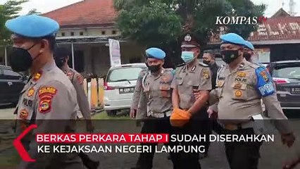 Download Video: Berkas Perkara Tahap I Kasus Polisi Tembak Polisi di Lampung Diserahkan ke Kejaksaan