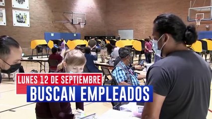 Estos son algunos de los titulares más importantes hoy lunes 12 de septiembre.