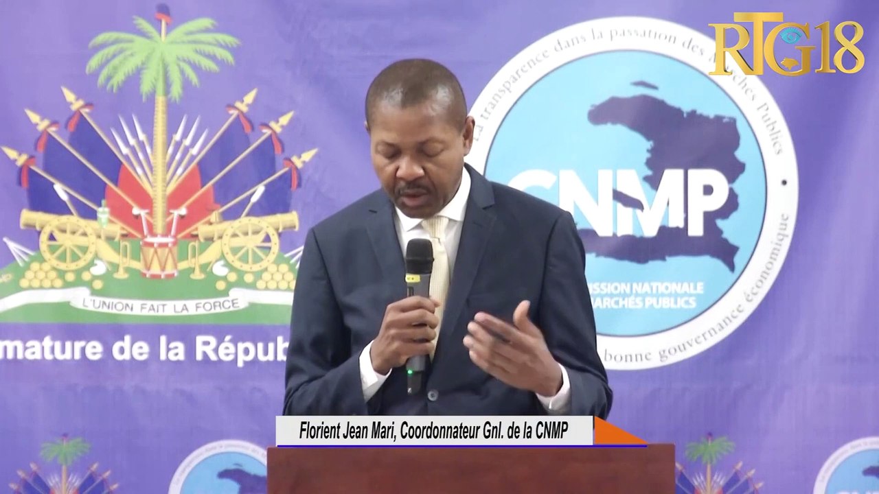 Responsab yo nan komisyon nasyonal mache piblik lanse 2 jounen enfòmasyon sou sistèm ayisyen mache p