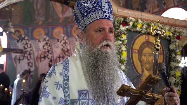 Бесједа митрополита Јоаникија са монашења