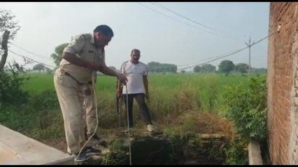 भिंड में पुलिस और बदमाशों के बीच हुई मुठभेड़, बदमाशों ने हथियार कुएं में फेंके