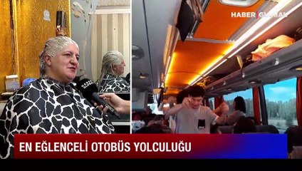 En eğlenceli otobüs yolculuğu... Sosyal medyada paylaştıkları videolarla fenomen oldular