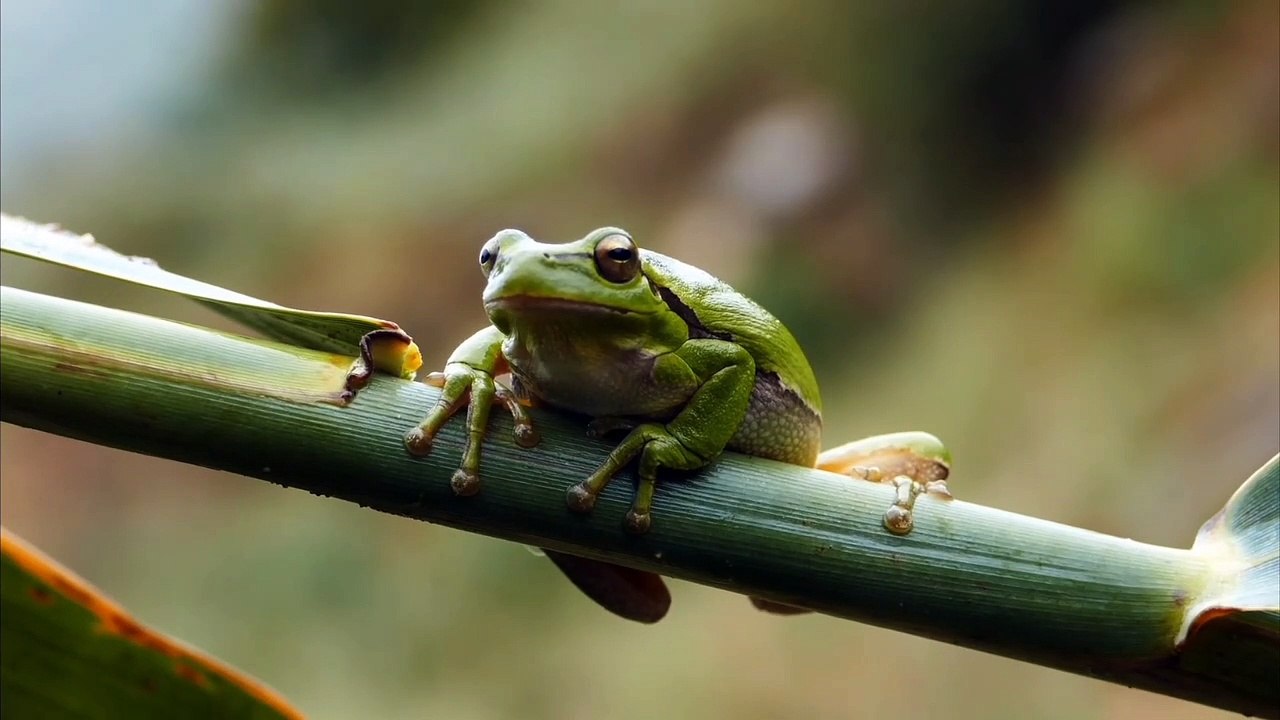 Indian frog 4k video