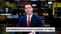 Avcılar'da Metrobüsler Kafa Kafaya Çarpıştı! Çok Sayıda Kişi Yaralandı-TGRT Haber