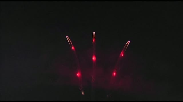Corea del Norte celebra el aniversario de su fundación con un despliegue de fuegos artificiales
